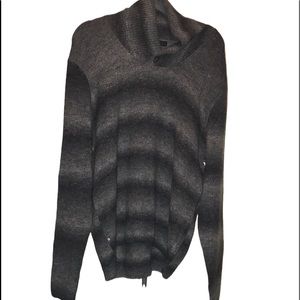 Mens long sleeve sweater. Smoke gray XL